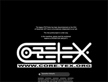 Tablet Screenshot of core-tex.org